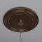 Ekena Millwork PVC Medallion (Canopies up to 13 1/2"), 22"OD x 3 1/2"ID x 1 1/2"P, Metallic Antique Brass CMP22TRCAB - alternate 10